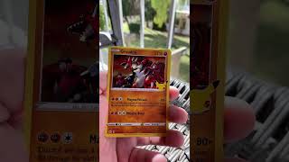 Pokémon 25th celebrations pack opening pokemon 25thcelebrations [upl. by Ilarrold880]