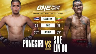 Lethwei Icon vs Muay Thai Star ⚔️ Soe Lin Oo vs Pongsiri  Full Fight [upl. by Tnecnev254]