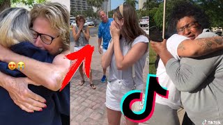 AMAZING FAMILY REUNIONS TikTok Compilation  HOMECOMING SURPRISE  Try not to cry 😭 [upl. by Kcirde349]