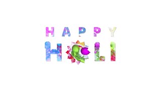 Happy Holi  Greetings Animation  After Effects [upl. by Richardo774]