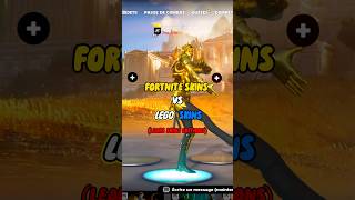 Fortnite Skins vs Lego Skins Leaks Skins Editions🔥 fortnite shorts [upl. by Nosliw45]