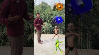 upin ipin head to dencingfrogjoker gorilla damuto cosita funny comedy viralvideomagic vfx [upl. by Aehtla412]