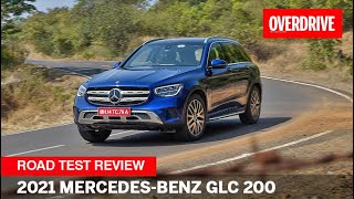 2021 MercedesBenz GLC 200 road test review  OVERDRIVE [upl. by Oakman]