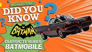 SCALEXTRIC  CLASSIC TV SERIES BATMOBILE  DID YOU KNOW [upl. by Acacia]