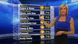 Cecily Tynan with AccuWeather  6abccom [upl. by Javier]