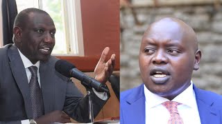 quotMIMI SITAKUBALI HIYO UJINGAquot ANGRY RUTO WARNS CHERARGEI OVER BILL TO INCREASE PRESIDENT TERM LIMIT [upl. by Morel]