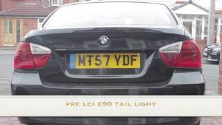 HOW TO FACELIFT YOUR E90 BMW TAIL LIGHTS USING TINT SPRAY [upl. by Noell]