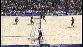 AVP Volleyball 1994 Baltimore Semifinal [upl. by Nette]