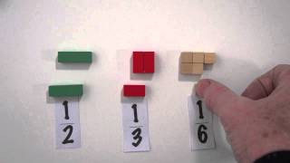 cuisenaire rods the way of zen 170 a half add a third [upl. by Tades]