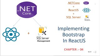 Implementing Bootstrap in Reactjs  aspxnetcore [upl. by Solram424]