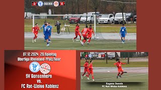 Oberliga SV Gonsenheim vs FC RotWeiss Koblenz [upl. by Ateekahs522]