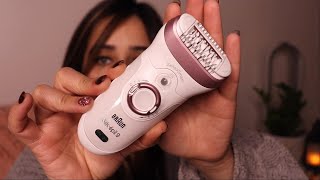 How to use Epilator  Braun Silk Epil9 [upl. by Ellehcil907]