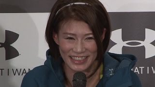 高野人母美「減量中で…頭が回らない…」「アンダーアーマー ウーマンズ」発表会2 [upl. by Eiramnwad]