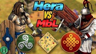 Celts vs Chinese  1v1 Arabia  vs MbL  AoE2 [upl. by Llenral]