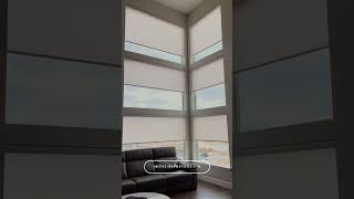 Somfy powered motorized shades [upl. by Linoel]