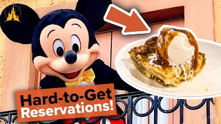 How to snag difficult dining reservations at Disney World [upl. by Theresina]