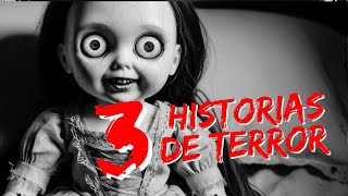 3 Historias de Terror REALES  Cuentos Macabros ocurridas en Halloween [upl. by Asirehc]