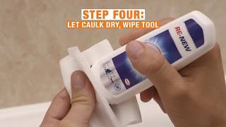 Resealing Bathroom Caulking [upl. by Nalyk]