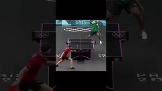 Table tennis best points with Quadri Aruna paris2024 worldtabletennis wtt tabletennis pingpong [upl. by Nosyla]