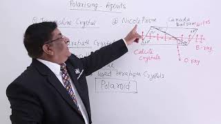 Class 12th – Polarising Agents  Wave Optics  Tutorials Point [upl. by Sitruc]