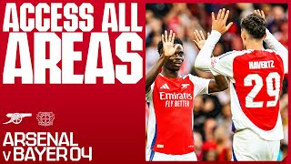 ACCESS ALL AREAS  Arsenal vs Bayer Leverkusen  4 goals Xhaka returns behind the scenes amp more [upl. by Einned869]