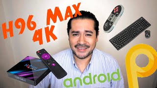 TV Box H96 Max 4K  Smart TV con Android Full [upl. by Etteiluj225]