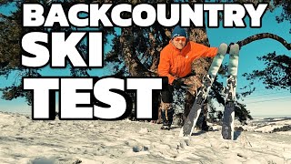 Testing Backcountry Skis  Alternative for Snowshoes [upl. by Simpkins165]