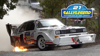 Rally Legend 2023  Big Show amp Crash [upl. by Zadack]