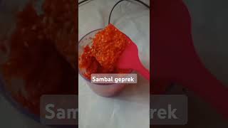 Sambal geprekmasaksimple macamsambalfypシ゚viral jangkauanluas [upl. by Einnaoj]