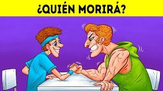 LOS 10 ACERTIJOS MÁS DIFÍCILES CON RESPUESTAS [upl. by Moitoso]