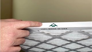 Filterbuy 20x20x1 Air Filter Review and Demo [upl. by Anahsak]