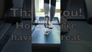 Man on Treadmill Ambient Sound Short ambient workout treadmill running tiring [upl. by Akselav]