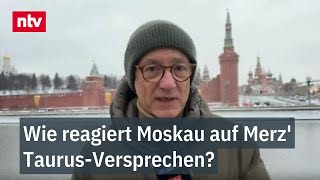 Wie reagiert Moskau auf Merz TaurusVersprechen  Munz zu KiewBesuch und Syrien  ntv [upl. by Aihsot535]