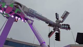 Winter Funland Amusement Tour In Birmingham [upl. by Brubaker]