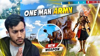 DIWALI SPECIAL🔥 OP AWM SOLO VS SQUAD GAMEPLAY WITH NEW BUNDLE  Free Fire Max [upl. by Makell]