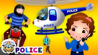 The Helicopter Chase amp Saving Pet Animals  ChuChu TV Police Fun Cartoons for Kids [upl. by Ayoras]