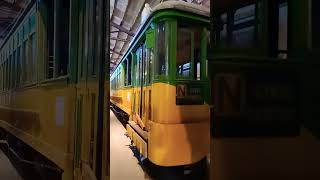 Streetcars at so cal rr museum [upl. by Grondin]