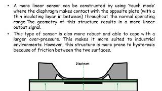 CAPACITIVE amp PIEZORESISTIVE SNSOR [upl. by Atnauqahs]