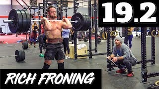 Rich Froning 192  Open Workout  FT Tasia Percevecz amp Chyna Cho [upl. by Atnima739]