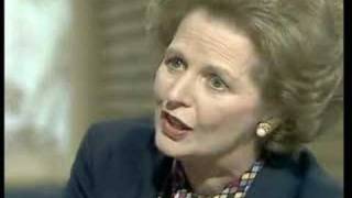 Margaret Thatcher talking about sinking the Belgrano [upl. by Ahen]