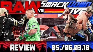 WWE RAW vs SmackDown Review  KREATIVITÄT PUR  05060318 DeutschGerman [upl. by Meyeroff]