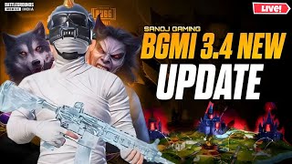 34 UPDATE BGMI LIVE WITH SANOJ GAMING bgmi sanojgaming [upl. by Olotrab300]