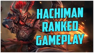 HACHIMAN RANKED GAMEPLAY  S11 SMITE [upl. by Neelie217]