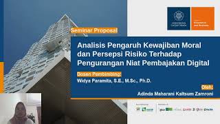 Seminar Proposal Tesis  Adinda Maharani KZ 510493 [upl. by Akerdal245]