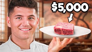 Cooking The Worlds Rarest Steak 5000 [upl. by Okiron286]