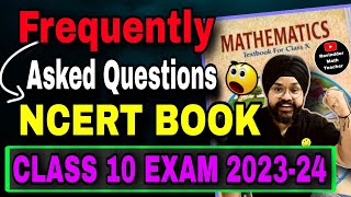 𝗡𝗘𝗪 𝗡𝗖𝗘𝗥𝗧 𝗖𝗟𝗔𝗦𝗦 𝟭𝟬𝘁𝗵 𝗠𝗮𝘁𝗵𝘀 Most Important Questions Chapterwise  𝗘𝘅𝗮𝗺 𝟮𝟬𝟮𝟯𝟮𝟰 CBSE Class 10 Maths [upl. by Dowlen528]