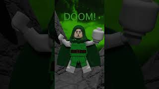 Robert Downey Jr is Dr Doom shorts animation marvel comiccon LEGO marvel [upl. by Ailey126]