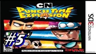 Lets Play Cartoon Network Punch Time Explosion 3DS  Part 5 BLIND [upl. by Victorie]