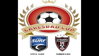 7212024 STRIKERS FC IRVINE YAZBECK BOYS 2018 VS SDSC SURF B2018 ORANGE CARLSBAD CUP TOURNAMENT [upl. by Aisila]