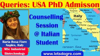 USA PhD in Industrial Biotechnology  PhD Counselling Session  Application Process [upl. by Yerffoj]